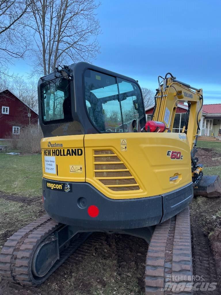 New Holland E60C 소형 굴삭기 7톤 미만