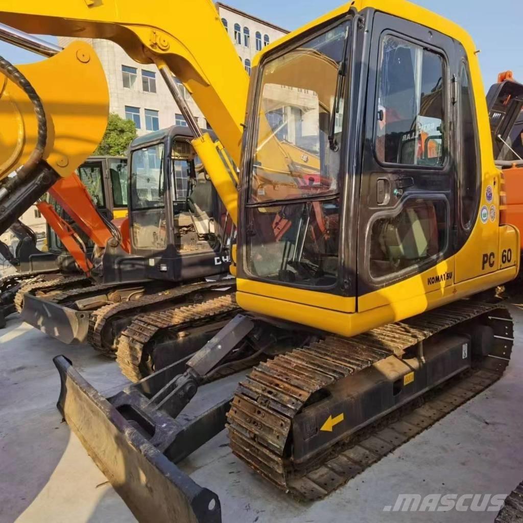 Komatsu PC 60 소형 굴삭기 7톤 미만