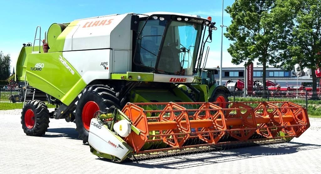 CLAAS Tucano 450 콤바인 수확기