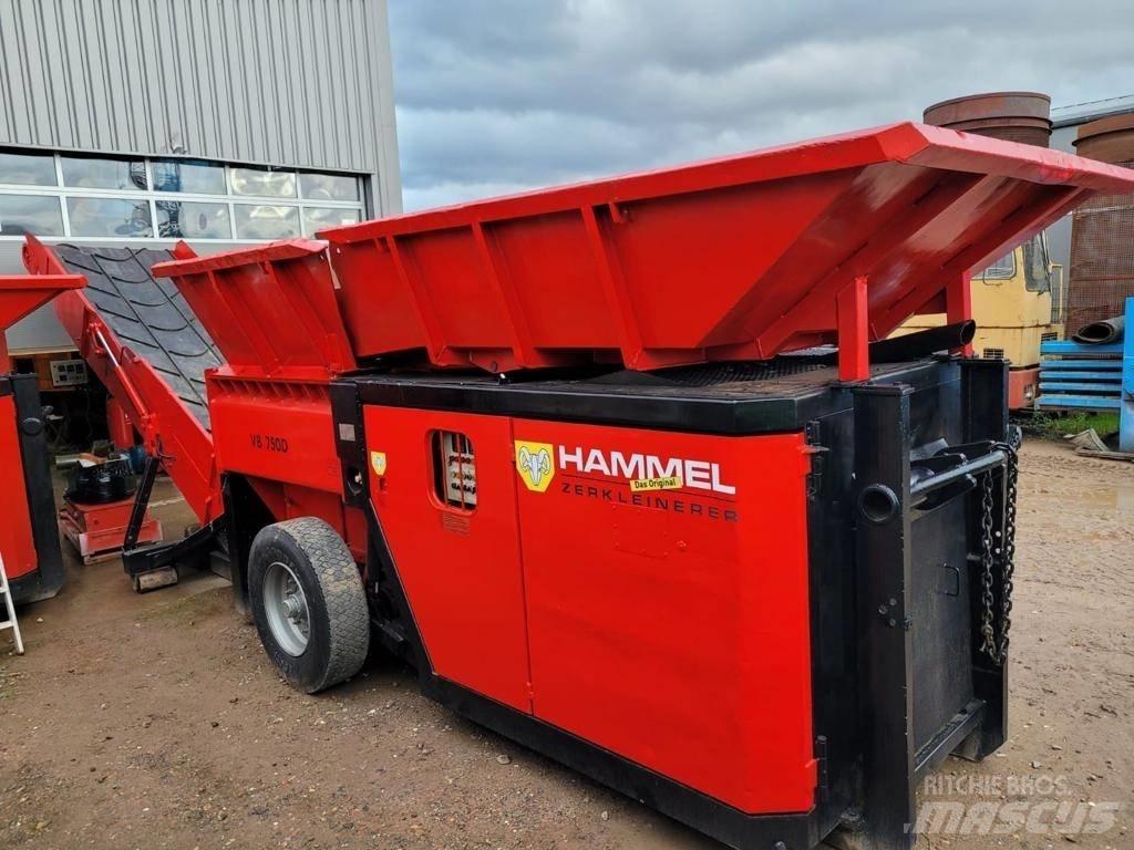 Hammel VB 750 D 폐기물 분쇄기