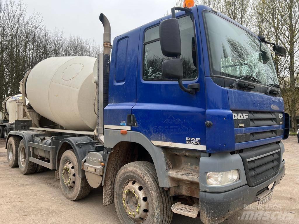 DAF CF85.410 콘크리트 믹서트럭