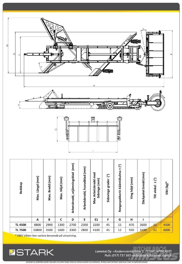 Stark TL7500 그레이더