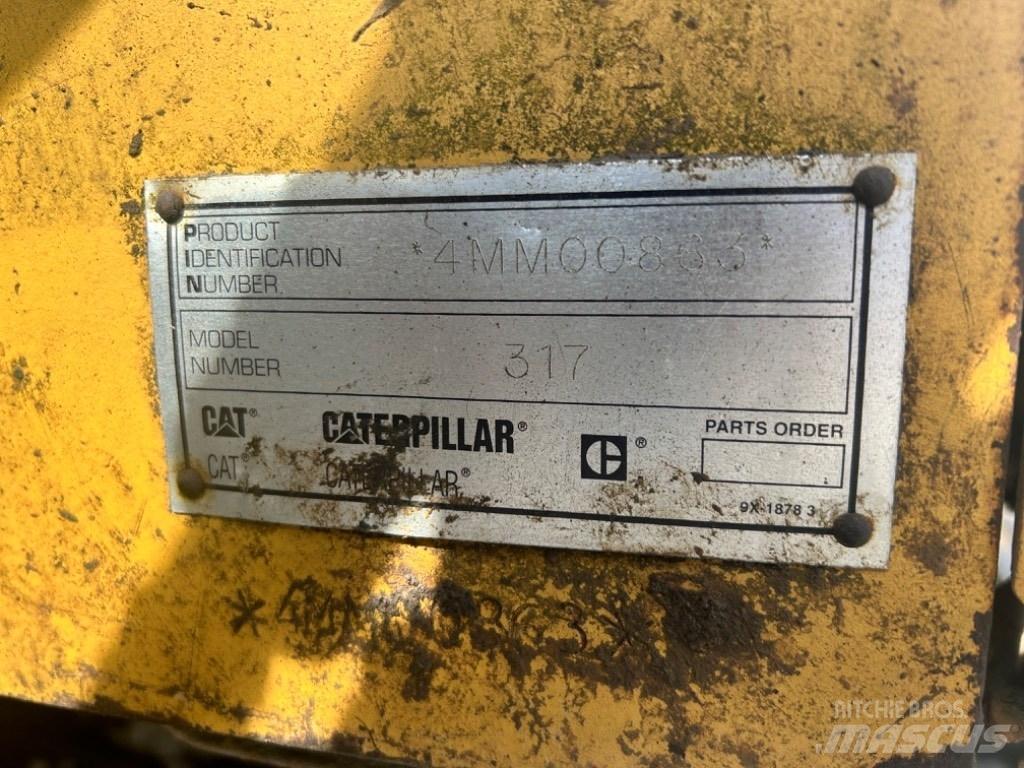 CAT 317 대형 굴삭기 29톤 이상