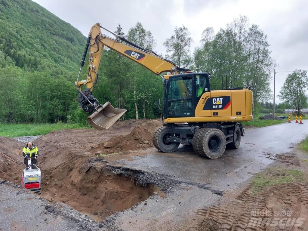 CAT M 314 F  휠 굴삭기