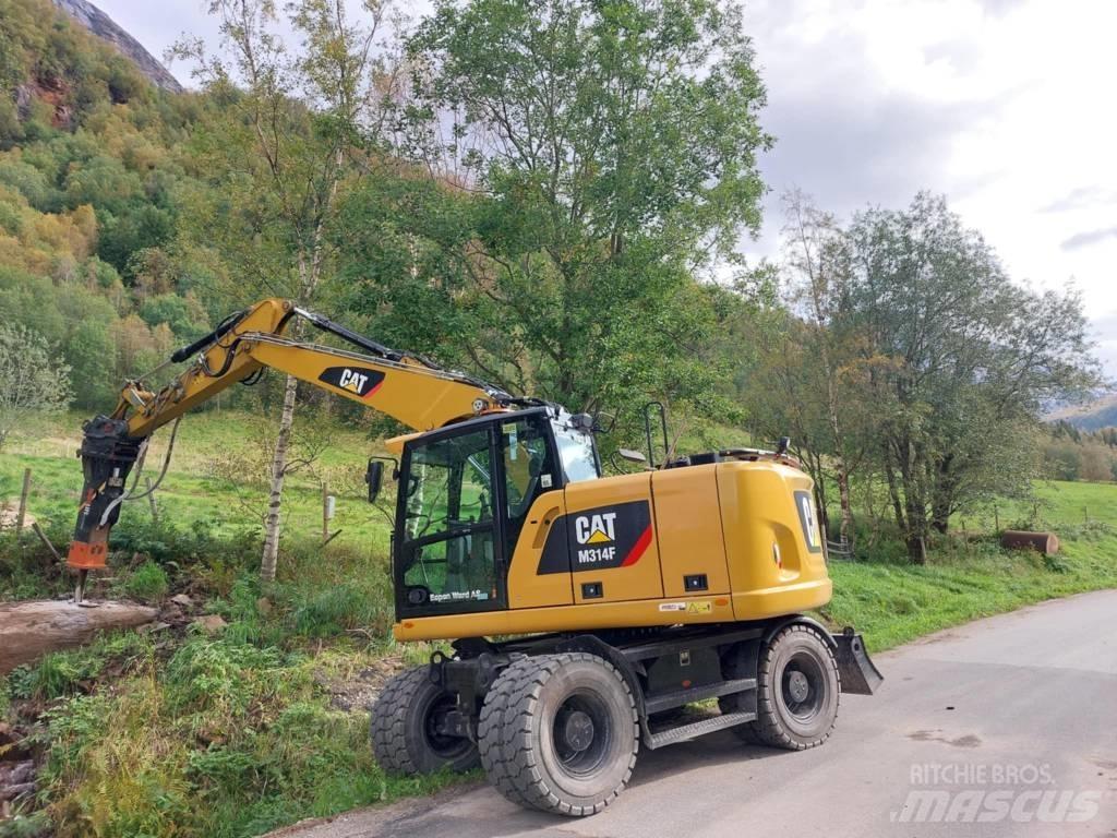 CAT M 314 F  휠 굴삭기