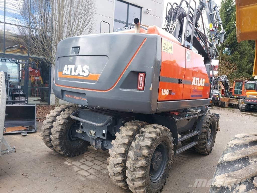 Atlas 150 W  휠 굴삭기