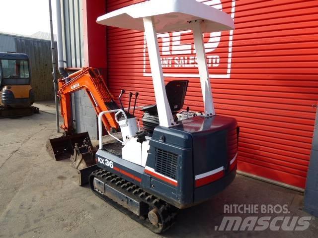 Kubota KX 36 소형 굴삭기 7톤 미만