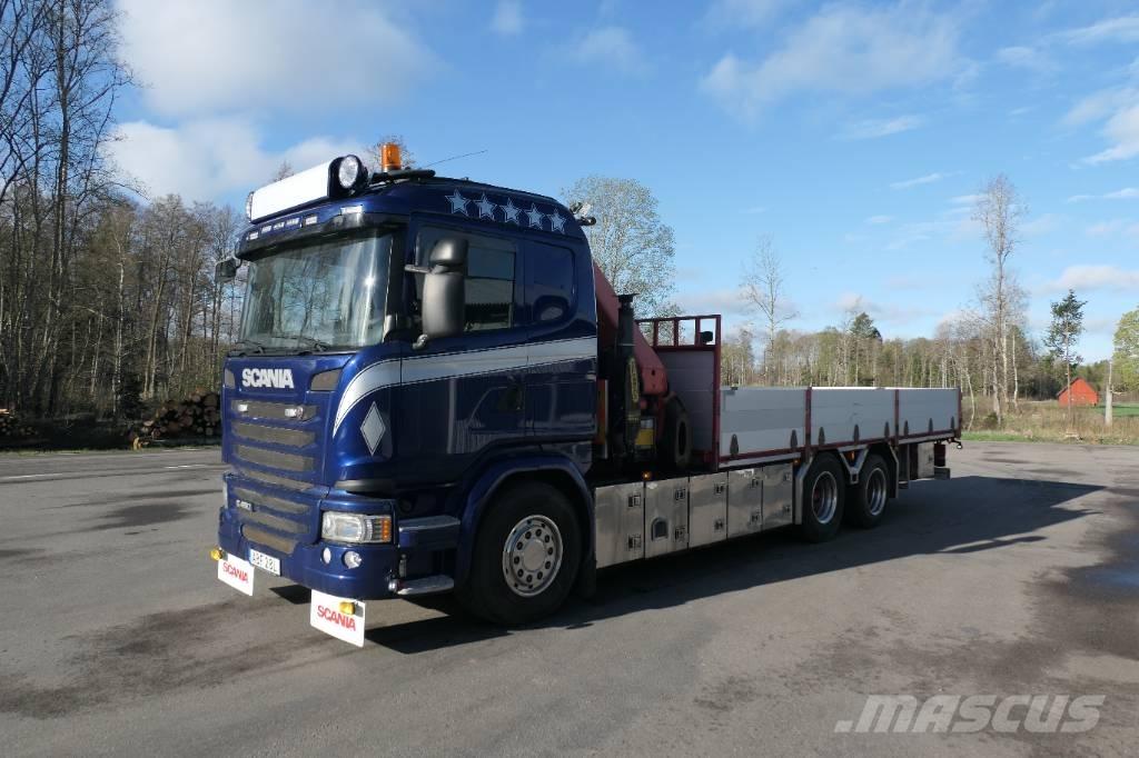 Scania G450 6x2 크레인 트럭