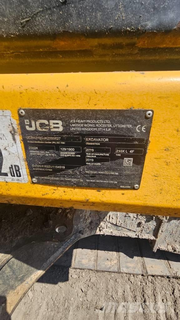 JCB 210 대형 굴삭기 29톤 이상