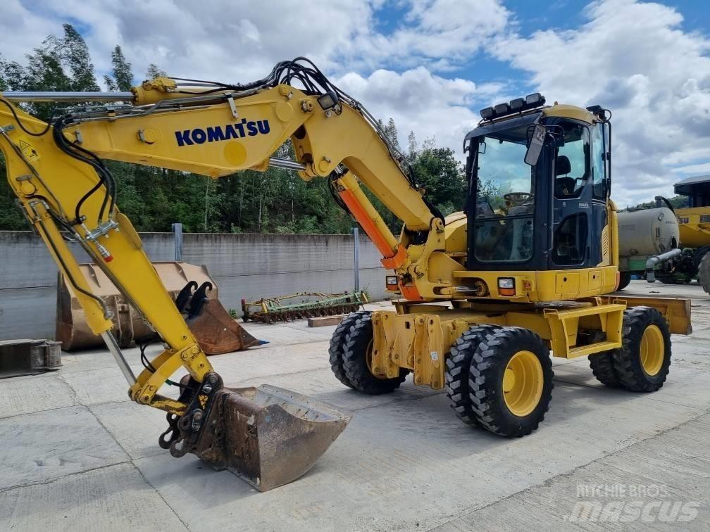 Komatsu PW 118 MR-8  휠 굴삭기