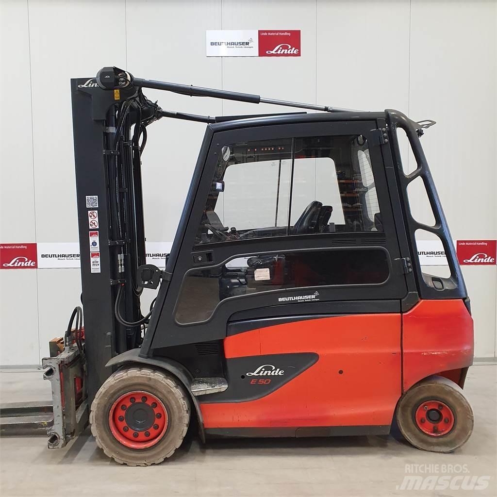 Linde E50/600HL 전동 지게차