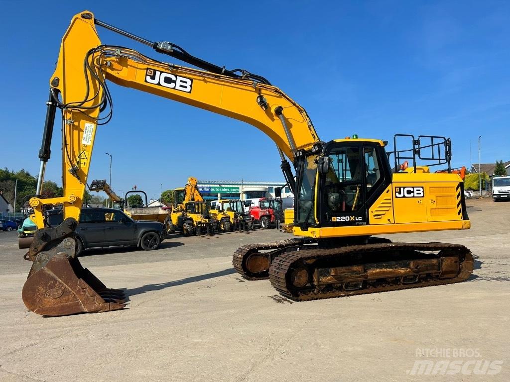 JCB 220X L 대형 굴삭기 29톤 이상