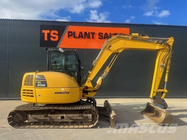 Komatsu PC 88 MR 중형굴삭기 7톤-28톤