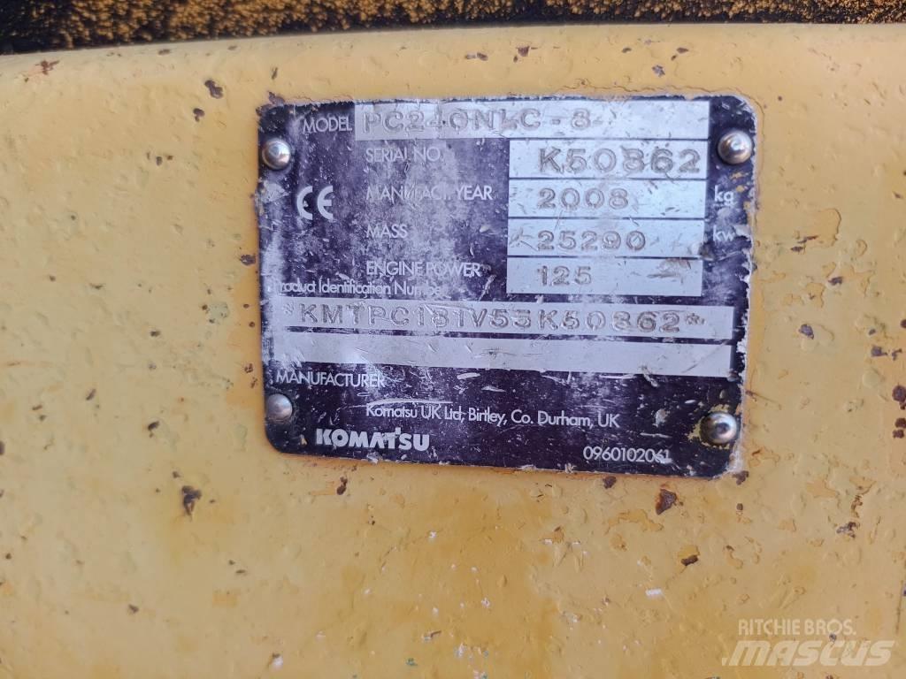 Komatsu PC 240 LC-8 대형 굴삭기 29톤 이상