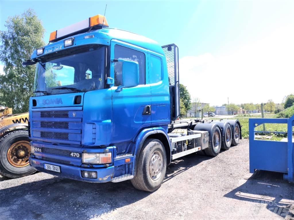 Scania R 124 GB6X4NA 덤프 트럭