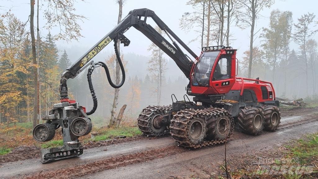 Komatsu 931 XC 원목 하베스터