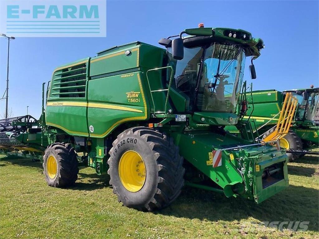 John Deere t560 hm 콤바인 수확기