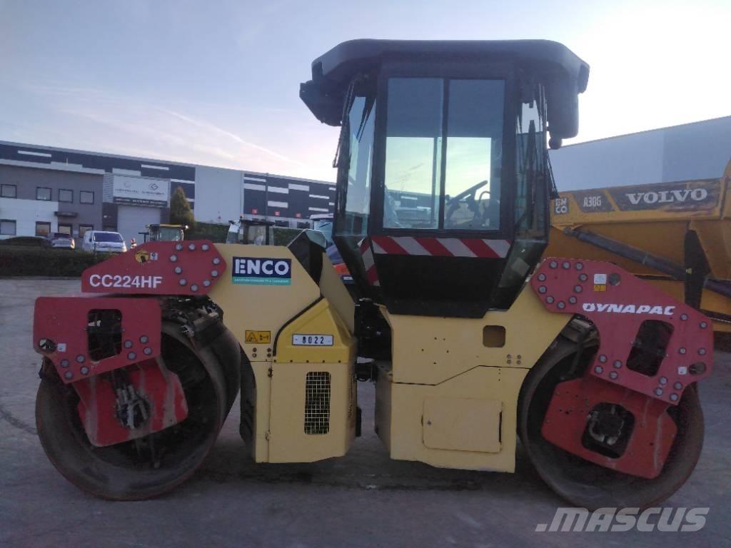 Dynapac CC 224 HF 트윈 드럼 롤러