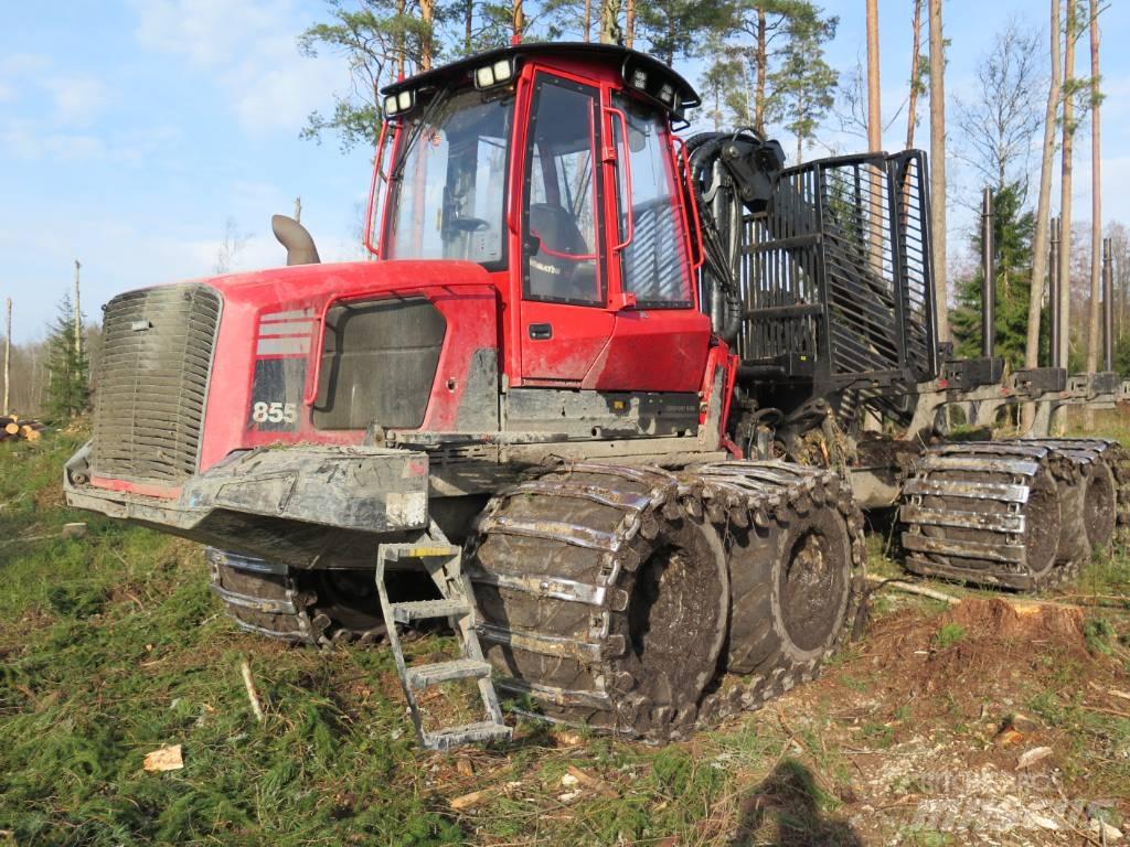 Komatsu 855 원목 포워더