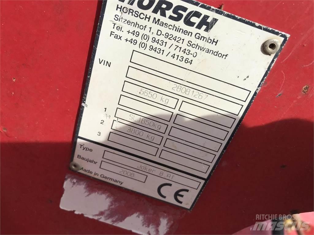 Horsch JOKER 8 RT 디스크 하로우(쇄토기)