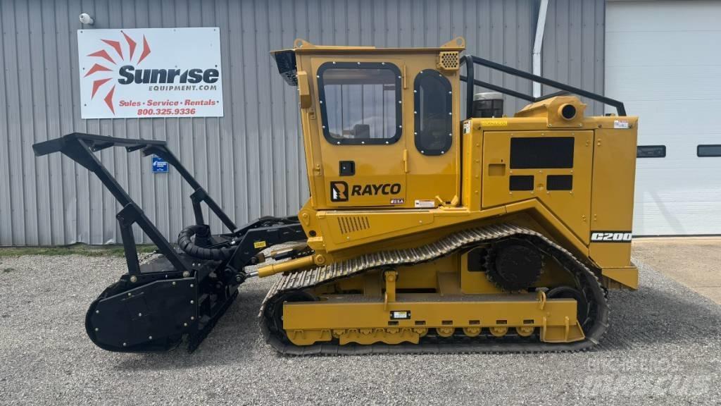 Rayco C200 임업정리 헤드커터기