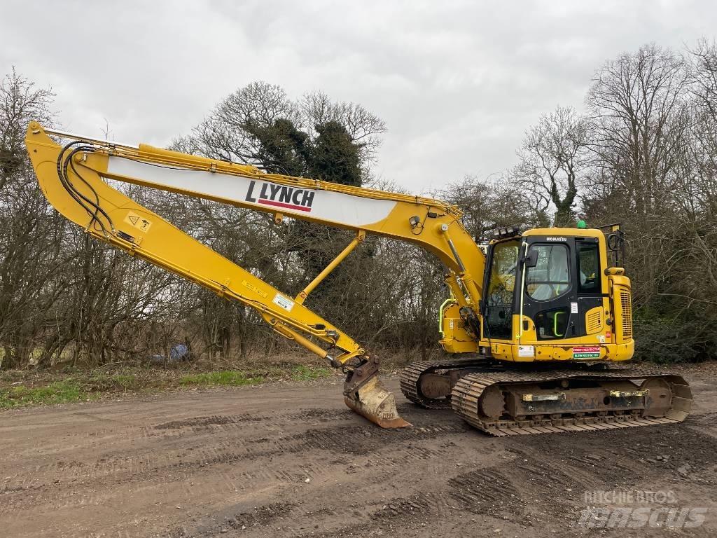 Komatsu PC 138 롱리치 굴삭기