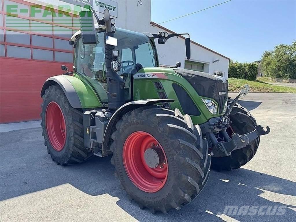 Fendt 724 s4 profi+ 트랙터