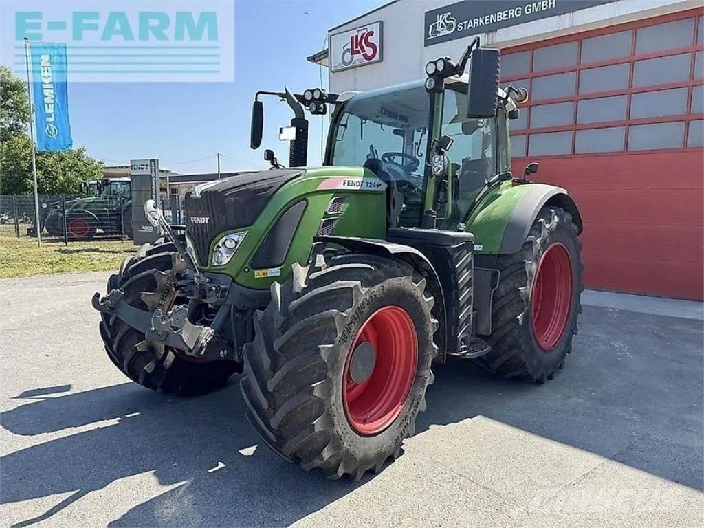 Fendt 724 s4 profi+ 트랙터