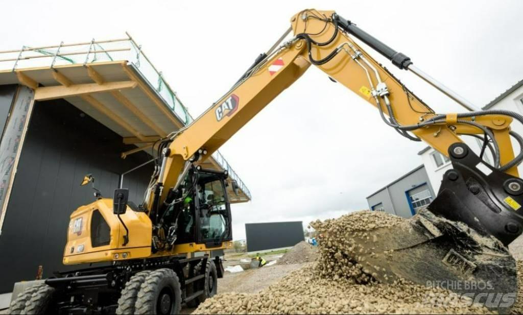 CAT M 317 UTHYRES  휠 굴삭기