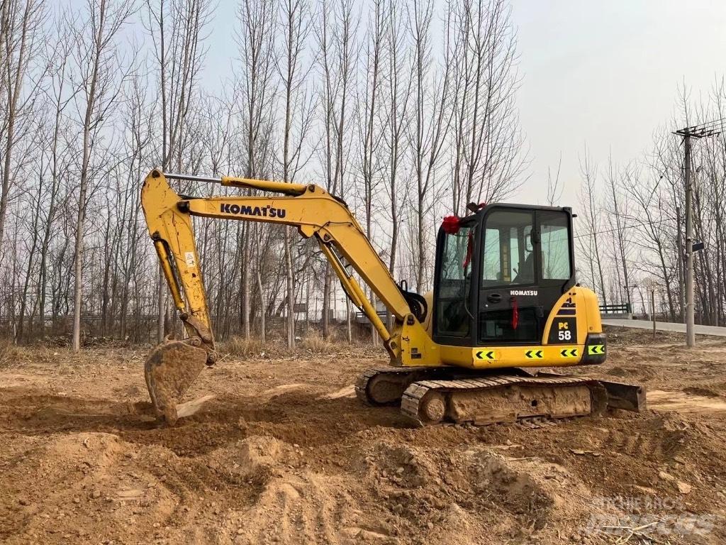 Komatsu PC58 중형굴삭기 7톤-28톤