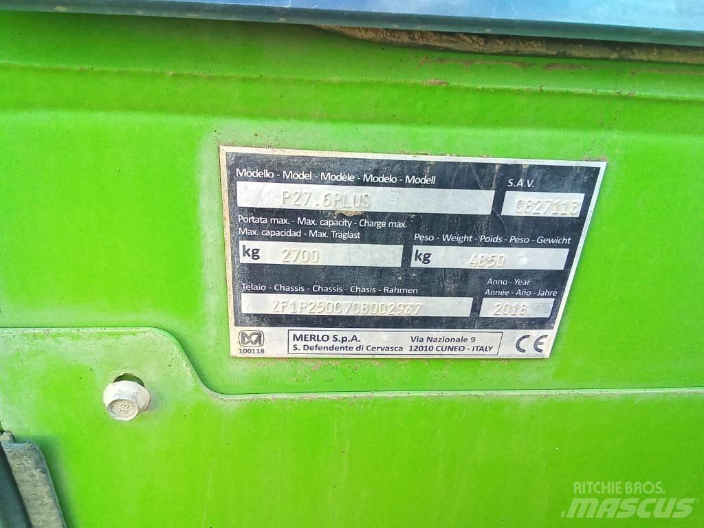 Merlo P 27.6 Plus 텔러 핸들러