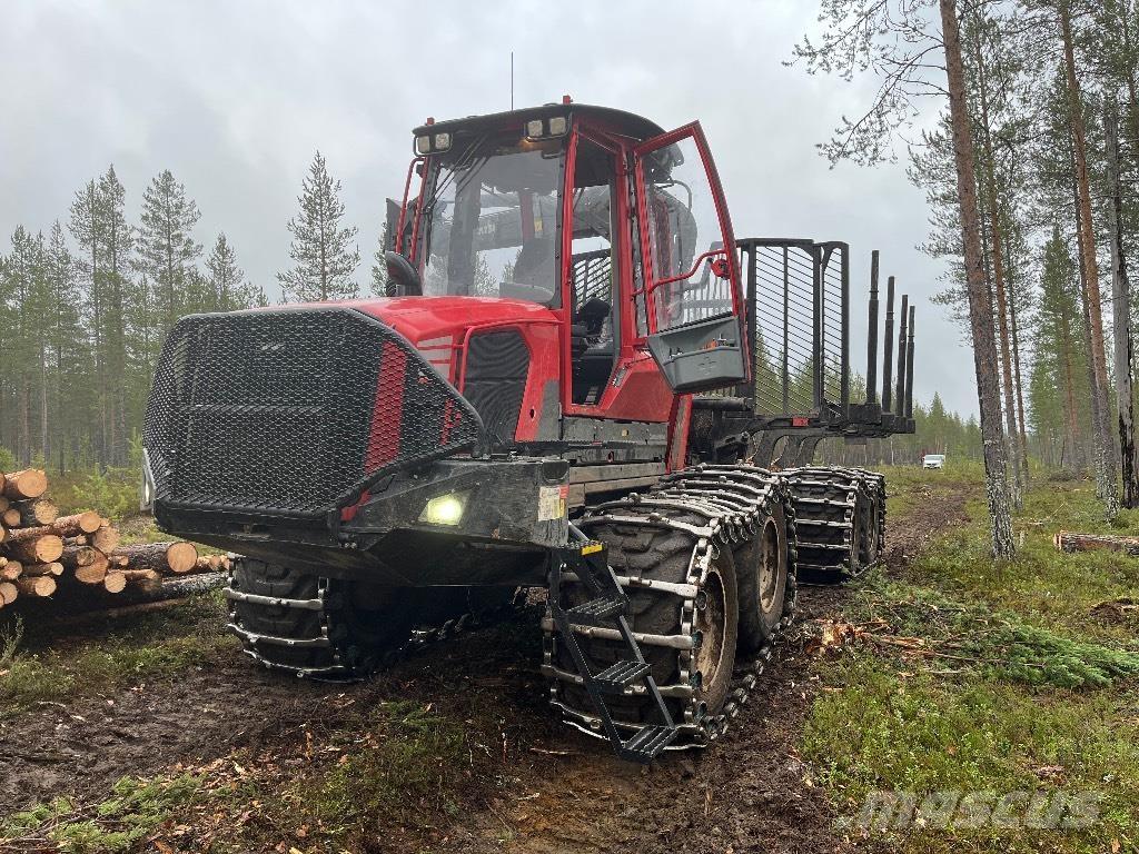 Komatsu 875 원목 포워더