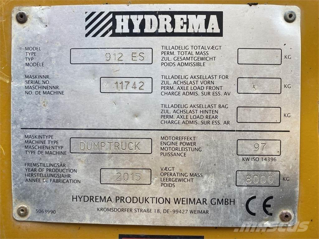 Hydrema 912ES 건설현장 덤프트럭