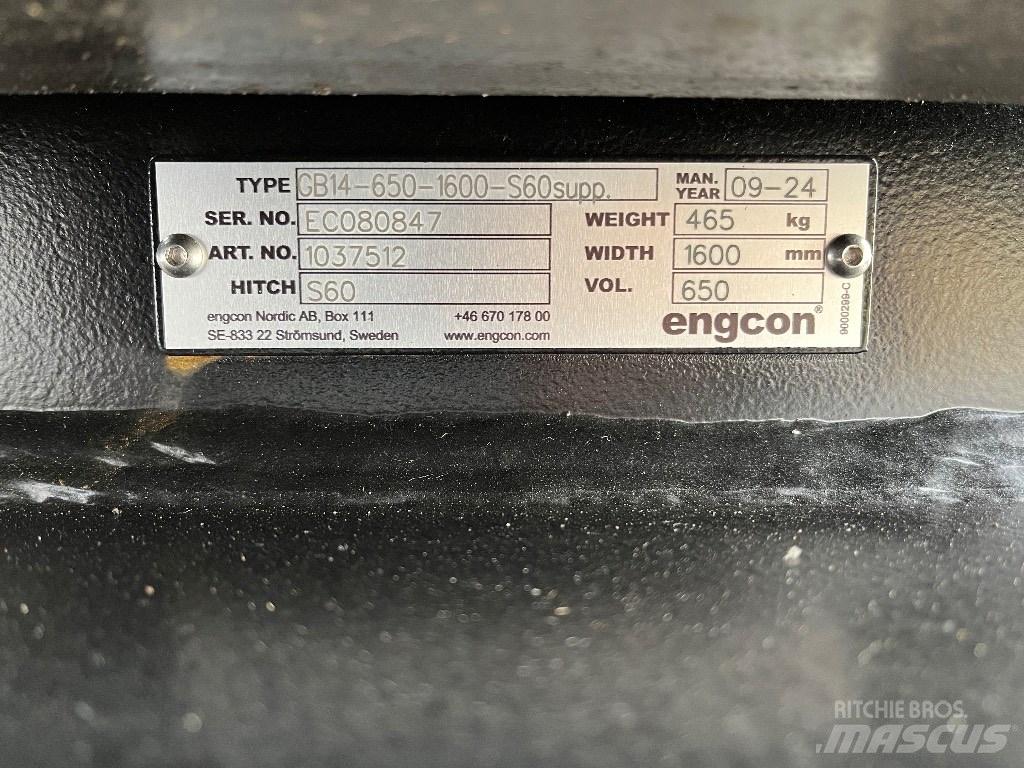 Engcon GB14 S60 Ny! 버켓