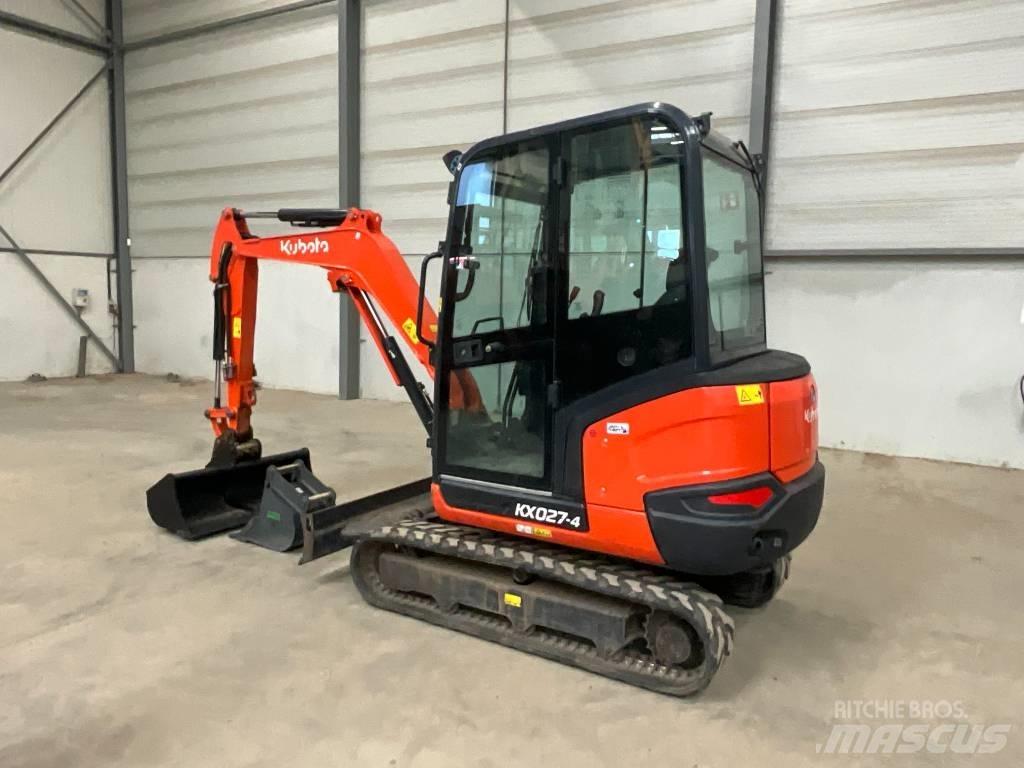 Kubota KX 027-4 HI 소형 굴삭기 7톤 미만