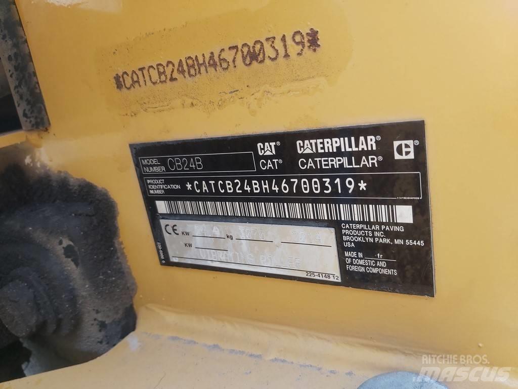 CAT CB 24 B 트윈 드럼 롤러