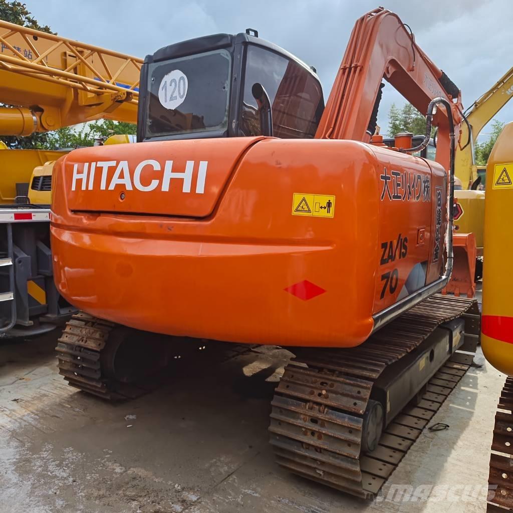 Hitachi ZX 70 소형 굴삭기 7톤 미만