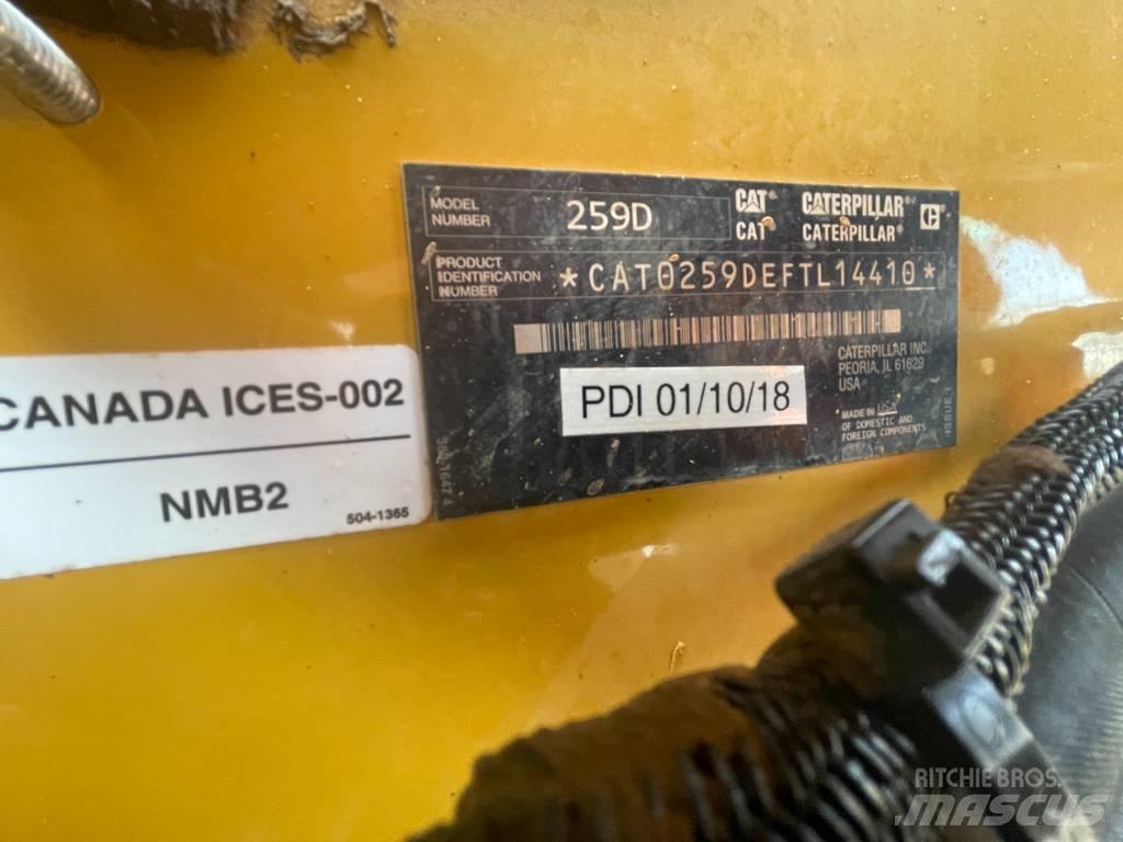 CAT 259 D  스키드로더