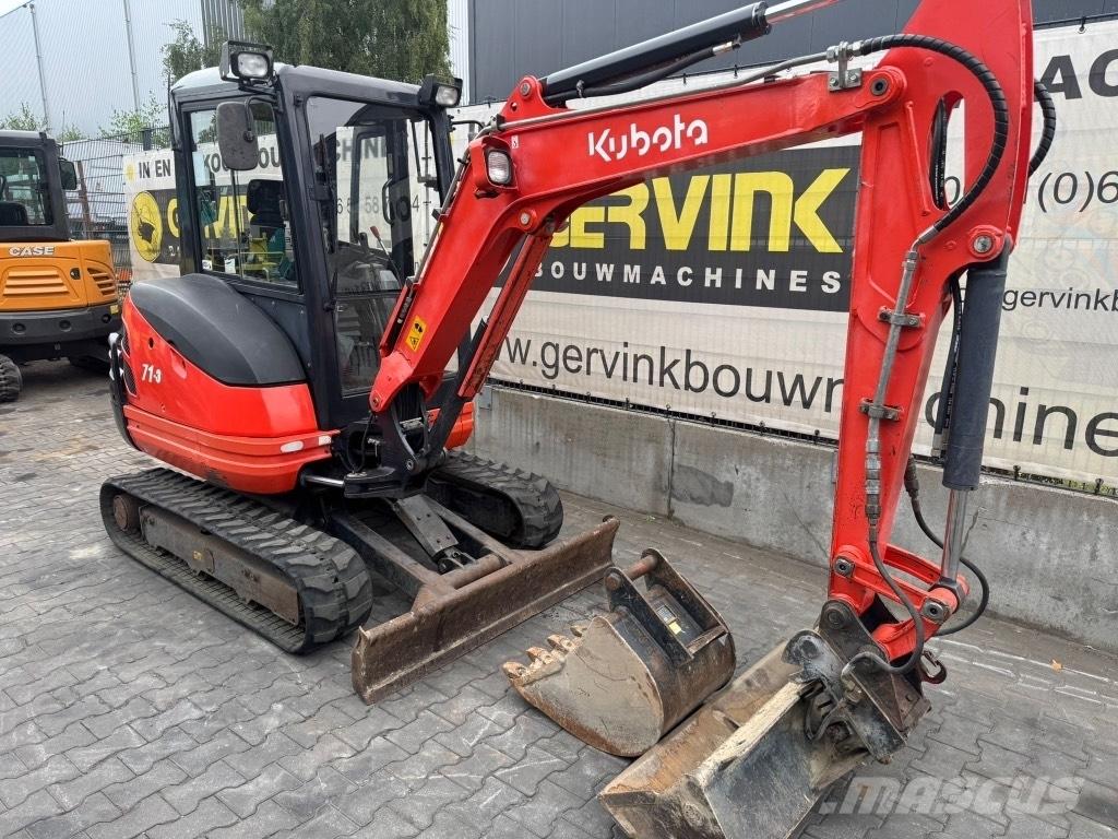 Kubota KX 71-3 소형 굴삭기 7톤 미만