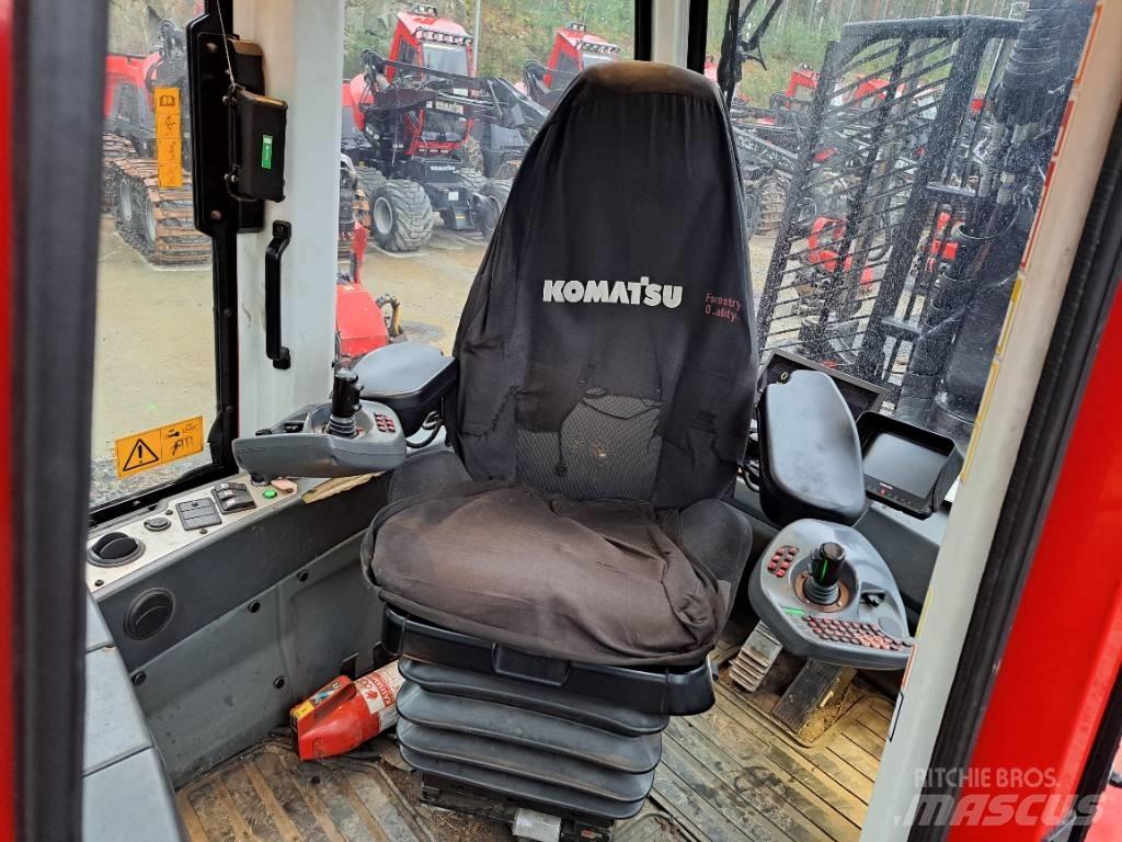 Komatsu 845 원목 포워더