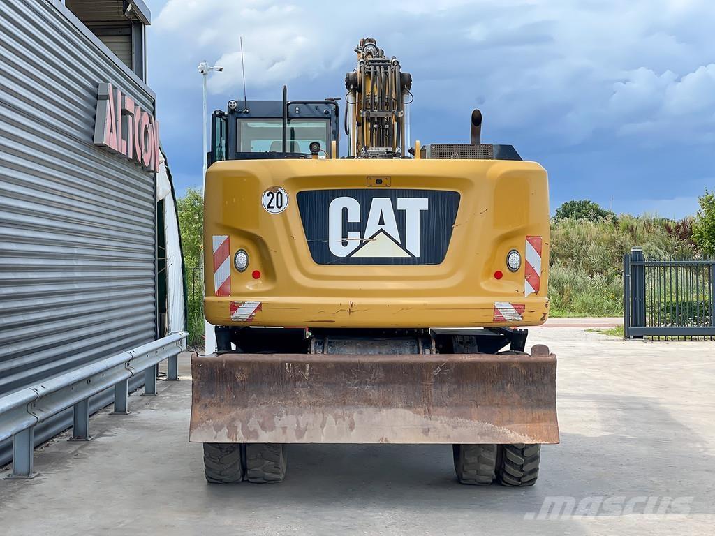 CAT M318F  휠 굴삭기