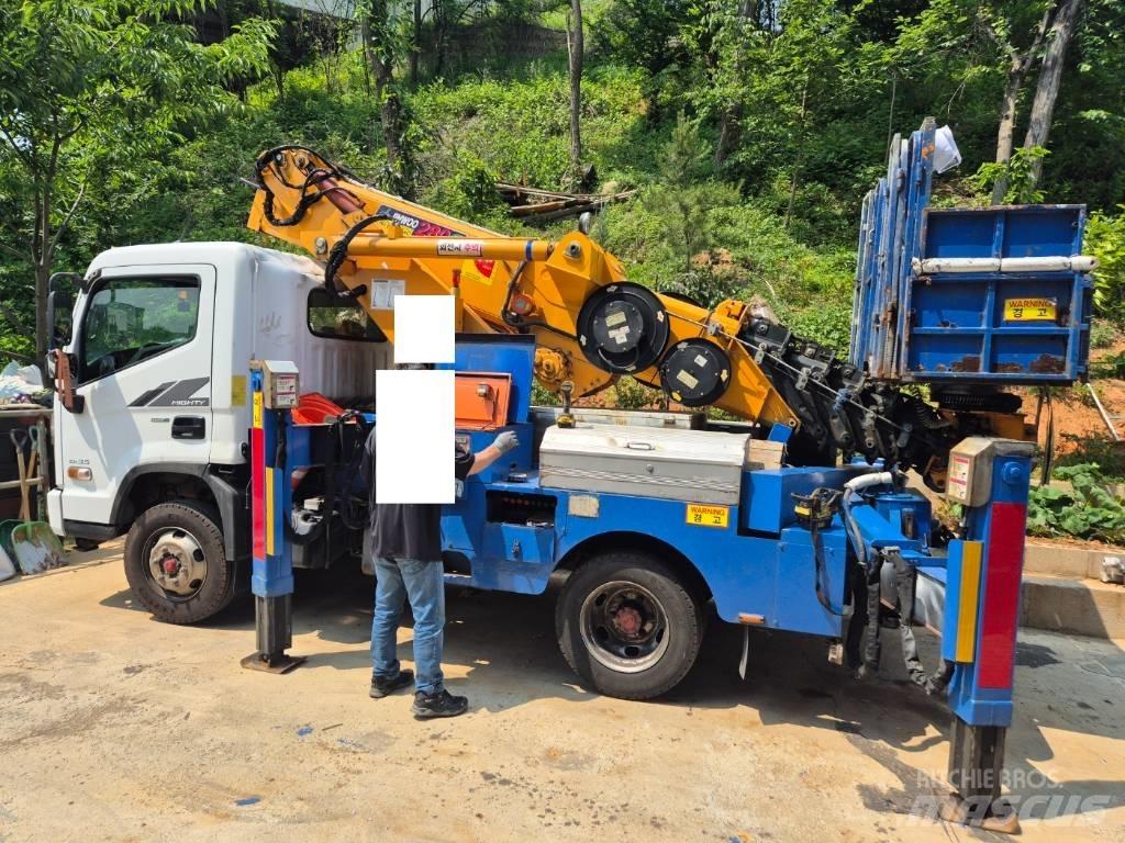 Jinwoo JW280 트럭 탑재 고소작업대