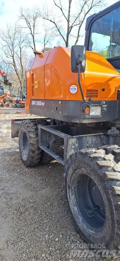 Doosan DX 100 W-7  휠 굴삭기
