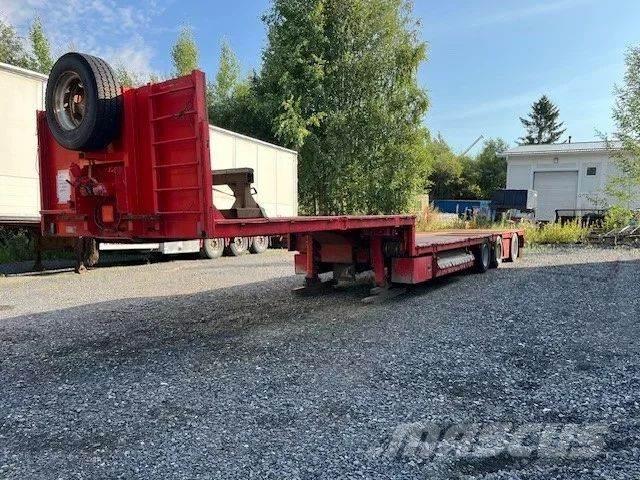 HRD pokkakärry 로우 로더-세미 트레일러