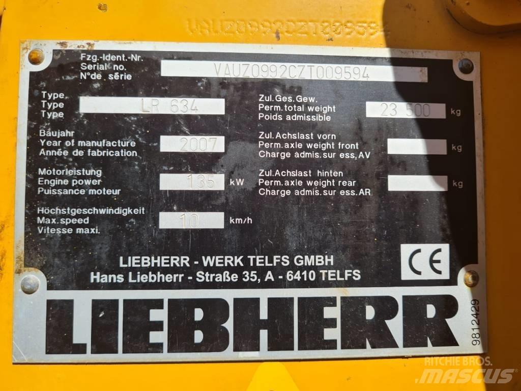 Liebherr LR 634 궤도식 로우더