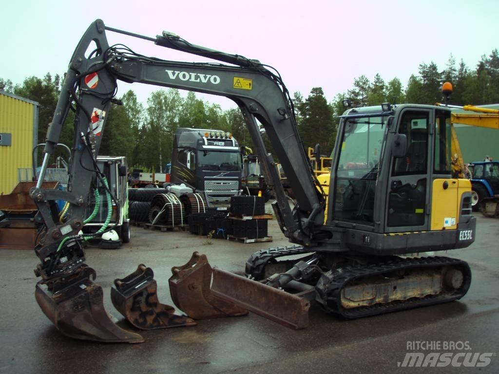 Volvo EC 55 C 소형 굴삭기 7톤 미만