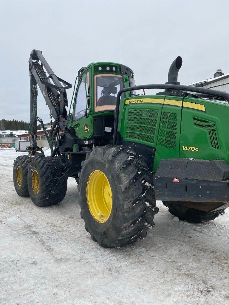 John Deere 1470G 원목 하베스터