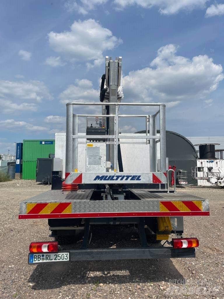 Multitel MJE 250 트럭 탑재 고소작업대