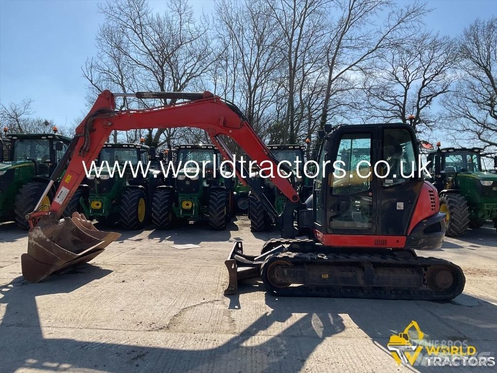 Kubota KX 080-4 중형굴삭기 7톤-28톤