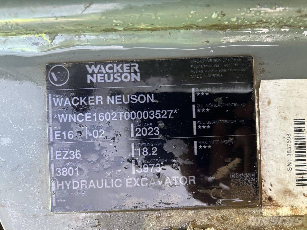 Wacker Neuson EZ36 대형 굴삭기 29톤 이상